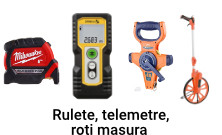Rulete, telemetre, roti masura