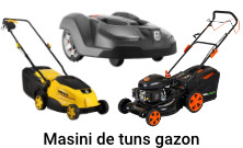 Masini de tuns gazon