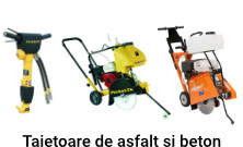Taietoare de asfalt si beton
