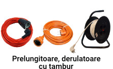 Prelungitoare, derulatoare cu tambur