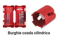 Burghie coada cilindrica