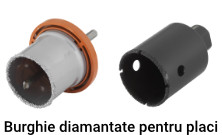 Burghie diamantate pentru placi