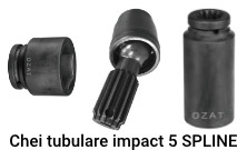 Chei tubulare impact 5 SPLINE