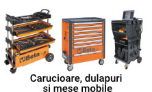 Carucioare, dulapuri si mese mobile