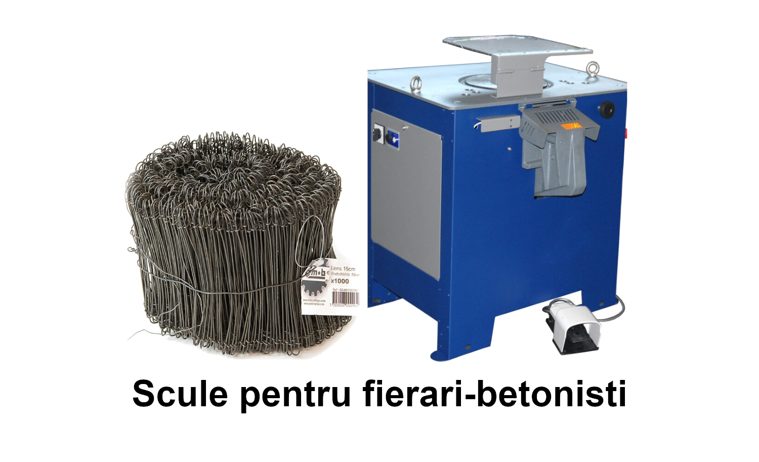 Scule pentru fierari-betonisti