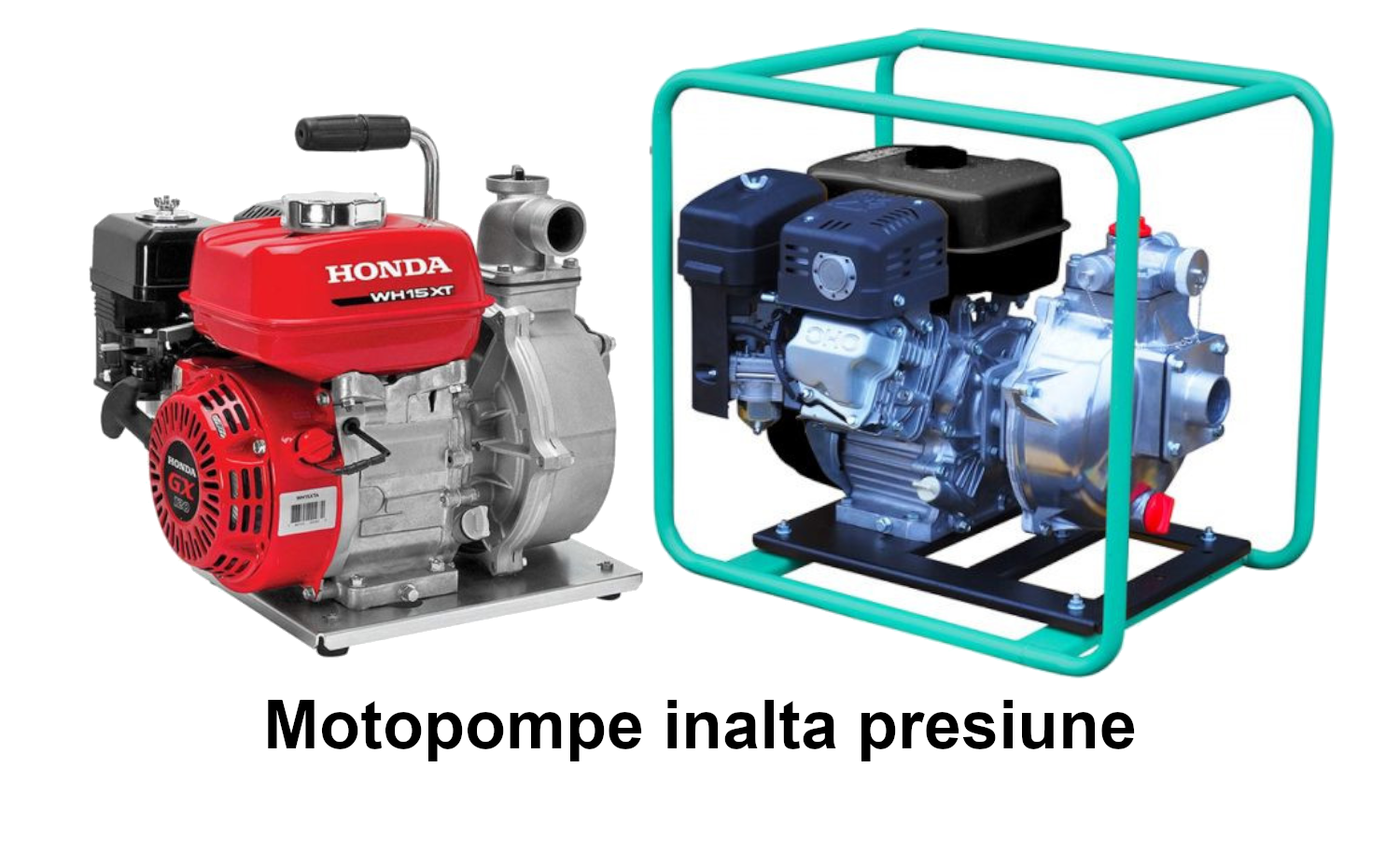 Motopompe inalta presiune