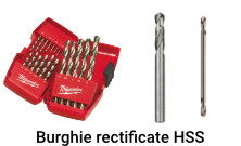 Burghie rectificate HSS