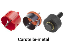 Carote bi-metal