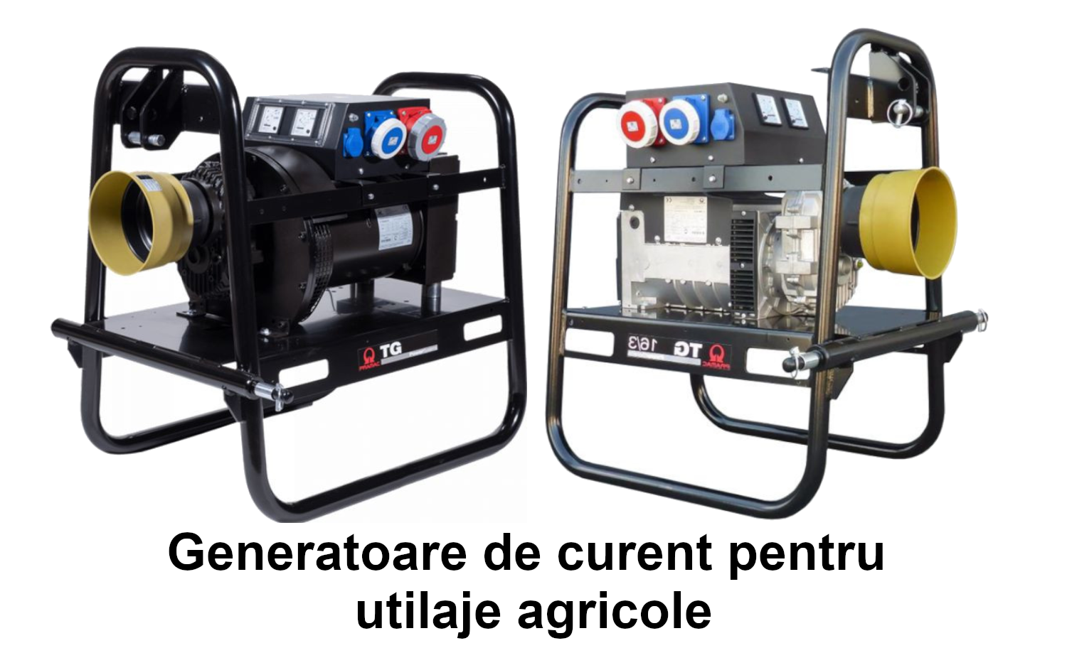 Generatoare de curent pentru utilaje agricole
