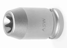 700 E Capete chei tubulare de impact cu profil TORX® interior 1/4", DIM E 10