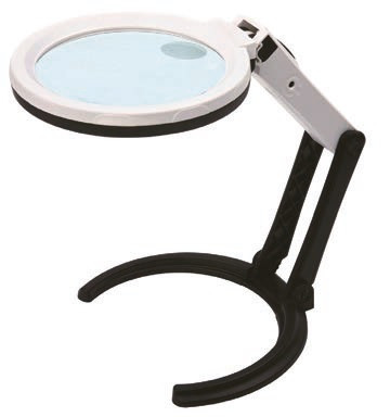7512-1 Lupa bifocala cu 10 LED, Marire 2x / 4x
