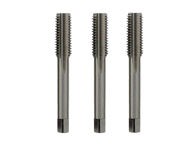 9511011 Tarozi pentru filetare manuala, filet BSW, similar DIN 352, HSS-G, 3 buc/set, DIM 3/4"