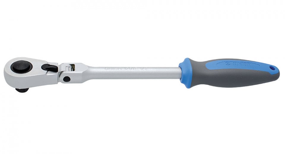 Antrenor cu clichet reversibil articulat Unior 1/2", L 320