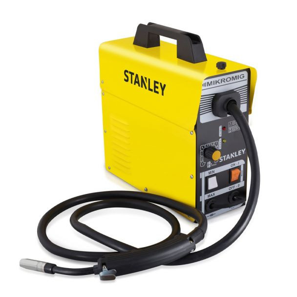 Aparat sudura FLUX Stanley MIKROMIG, 95 A, sarma flux 0.9 mm, cu accesorii