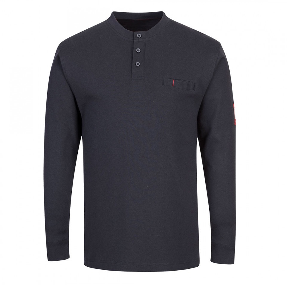 Bluza FR Anti-static Henley FR32