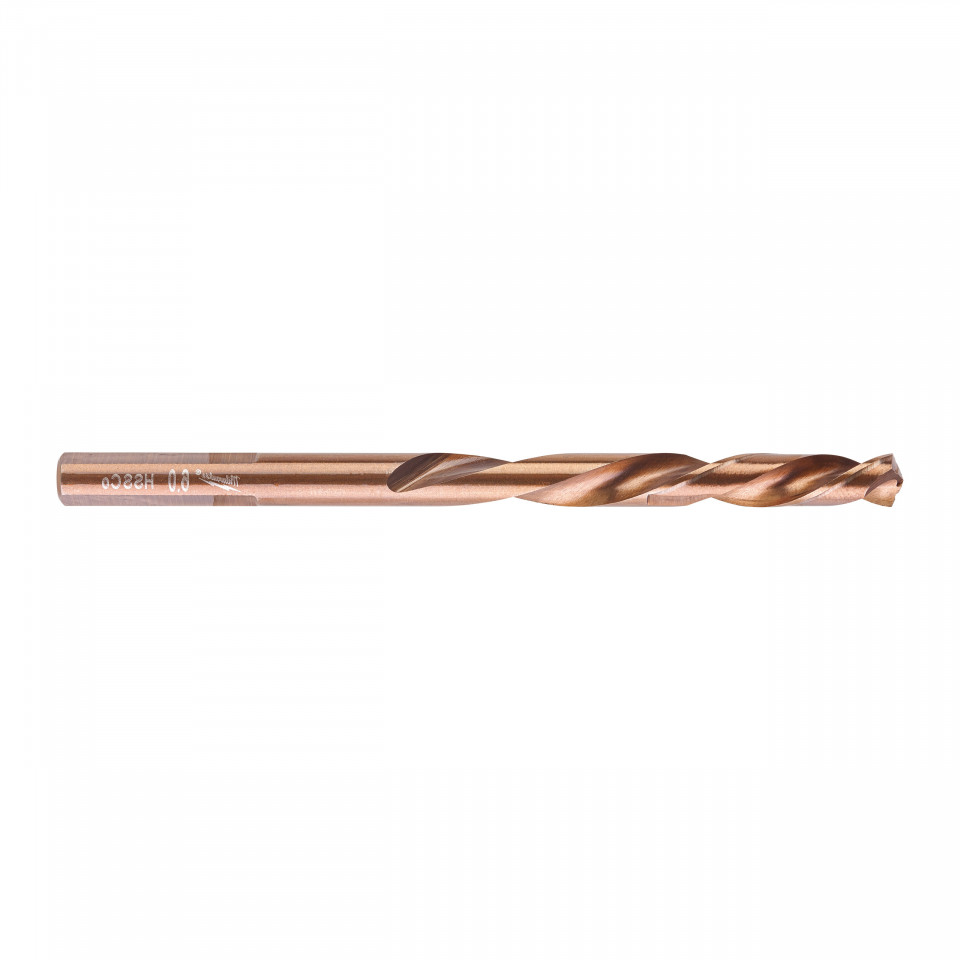 Burghie RED COBALT pentru metal - DIN 338 Milwaukee Ø 6x57x93 mm - set 10 buc