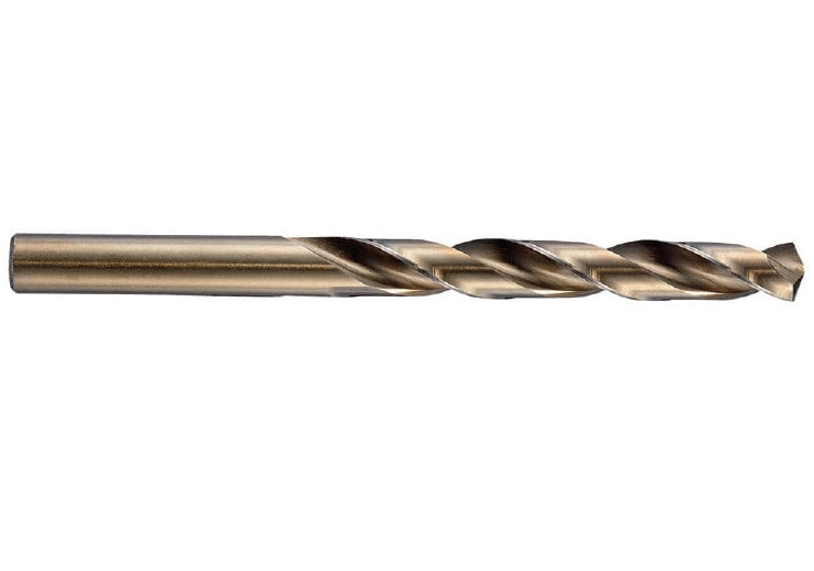 Burghie scurte metal DIN338 HSS Co gold 12x101x151 mm