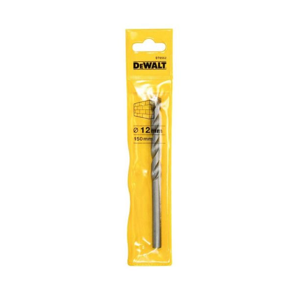 Burghiu pentru zidarie Dewalt DT6562, prindere cilindrica 12 x 150 mm