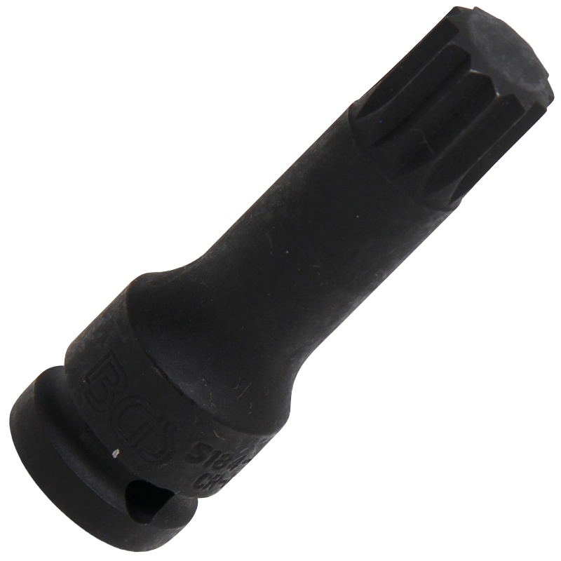 Cap cheie tubulara 1/2" de impact cu varf XZN, M18 x 78 mm, BGS