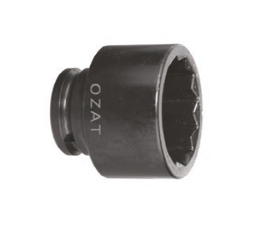Cap cheie tubulara de impact 1.1/2" 12 laturi, scurt, DIM 2.7/8