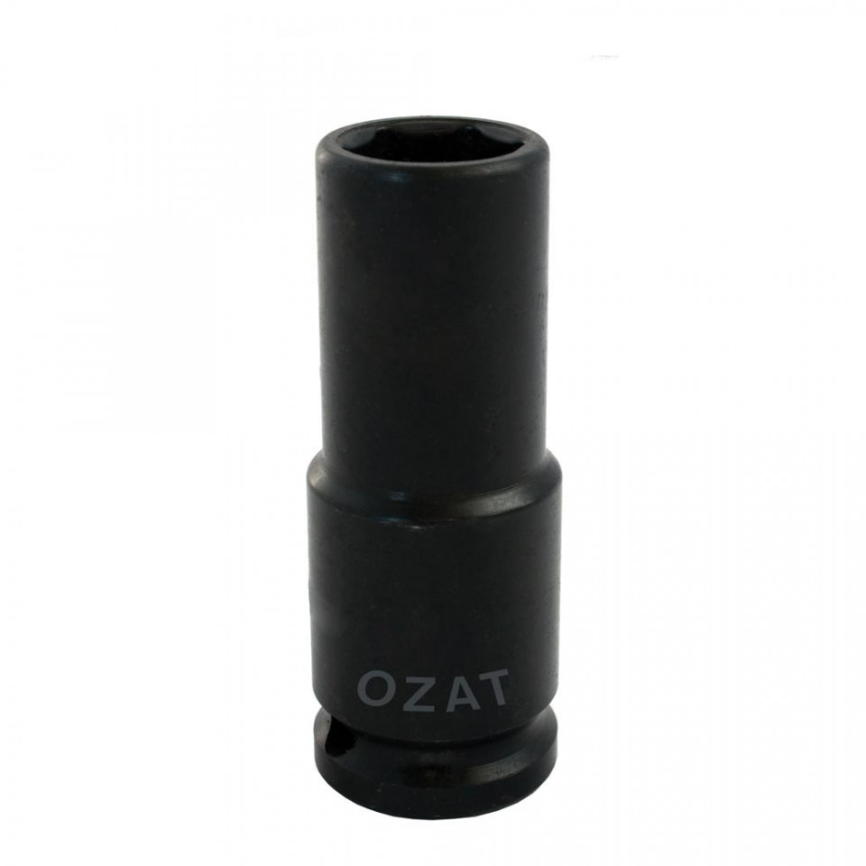 Cap cheie tubulara de impact cu magnet OZAT 1/2", 6 laturi, lunga, 1/2" L78mm