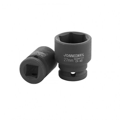 Cap cheie tubulara de impact Jonnesway 1/2" 6 laturi 19mm L38mm