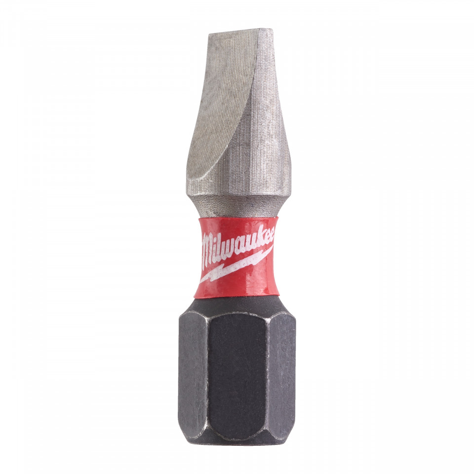 Cap surubelnita Drept (SL) Milwaukee SHOCKWAVE (Tip: SL 1.2 x 6.5) 2 buc