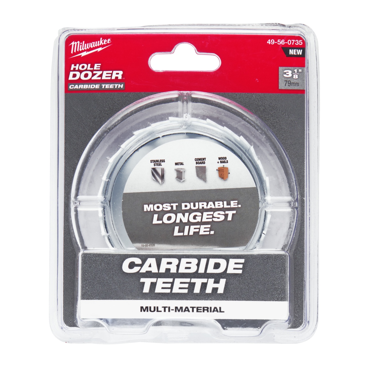 Carote HOLE DOZER™ cu dinți din carbură 79 mm