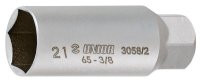 Cheie pentru bujii 3/8" cu perete subtire - 3058/2