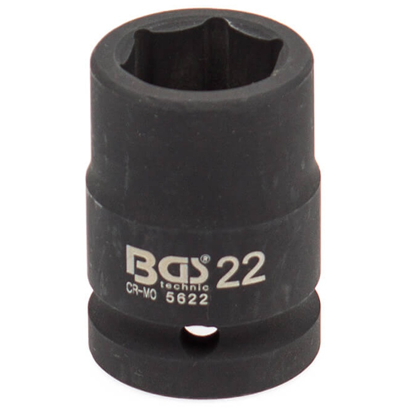 Cheie tubulara de impact, 22mm, 3/4"