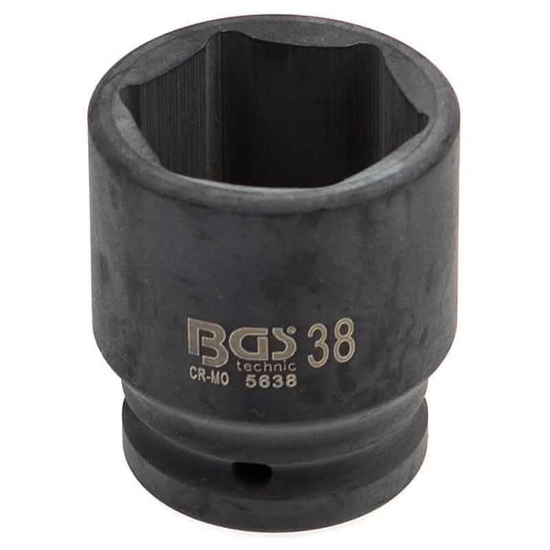 Cheie tubulara de impact, 38mm, 3/4"