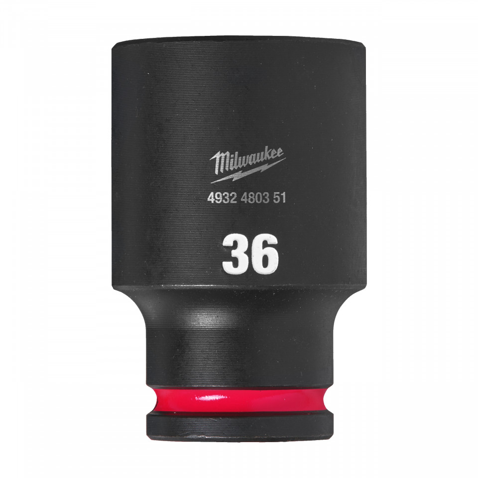 Cheie tubulara de impact MILWAUKEE 1/2" SHOCKWAVE™ IMPACT DUTY - lungi 36 mm L78mm
