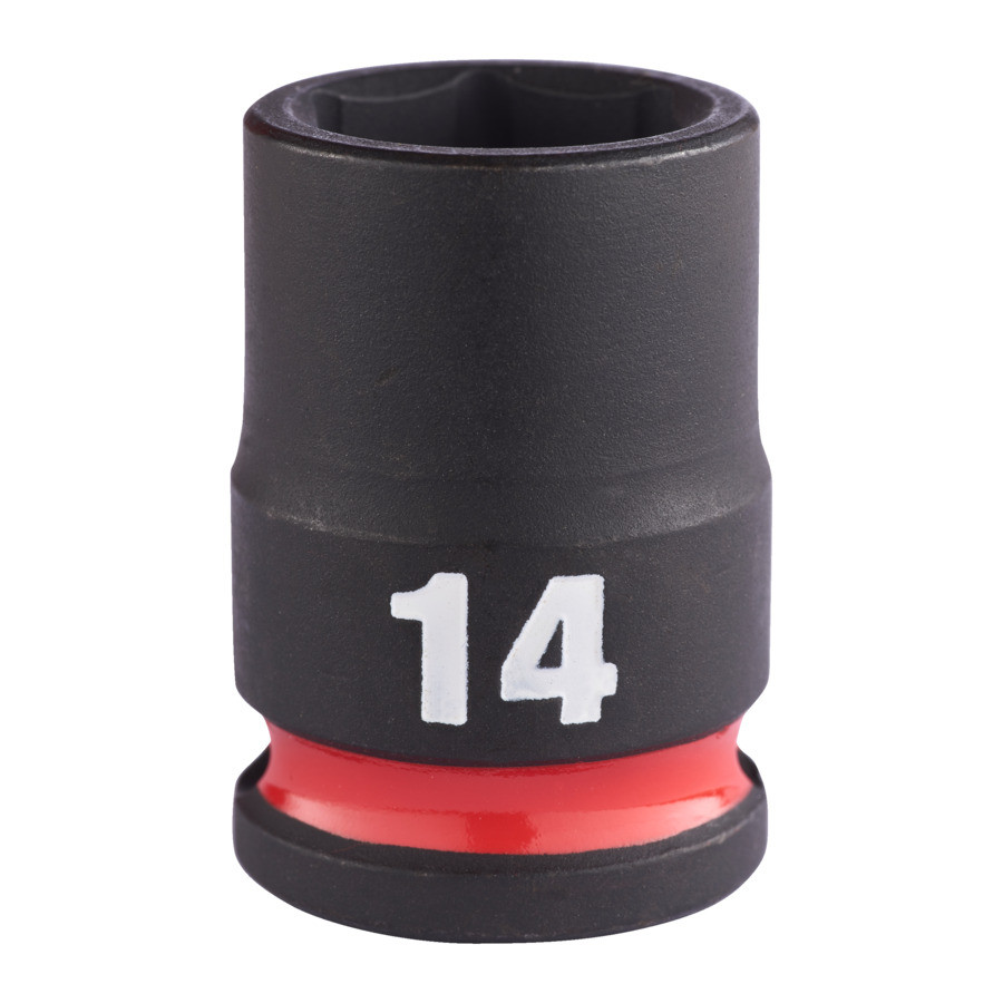 Cheie tubulară de impact MILWAUKEE SHOCKWAVE™ IMPACT DUTY, 3/8" IMPACT SOCKET STD 14mm L32mm