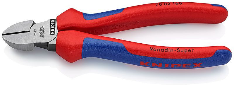 Clește sfic pentru tăiat KNIPEX, mânere multicomponent