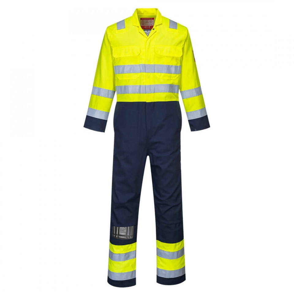 Combinezon Bizflame Work Hi-Vis Anti-Static BIZ7