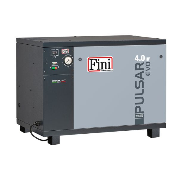 Compresor de aer silentios Fini Pulsar Evo BK113-4, 3 kW, 10 bar, 480 l/min
