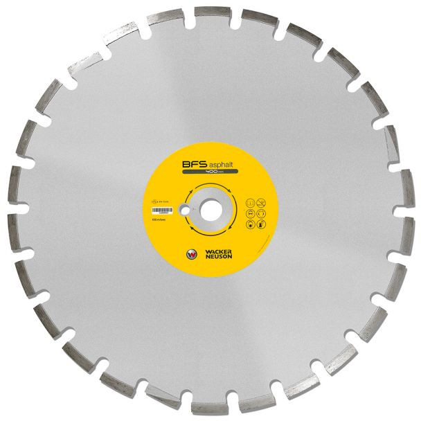 Disc diamantat pentru asfalt Wacker Neuson BFS ASFALT 400 B, 400x25.4x10 mm