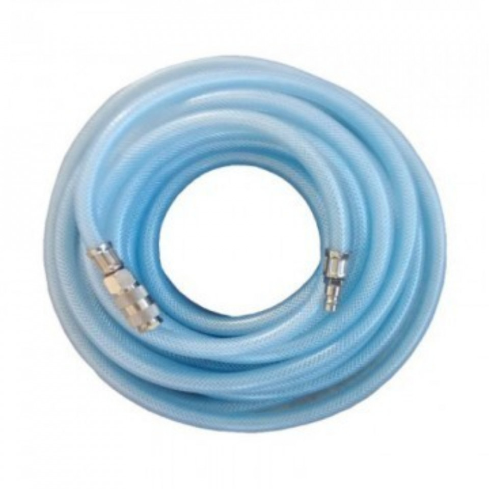 Furtun drept pentru aer comprimat Airmaster AIR-129C_6x11_10, 10 m, 6x11 mm, cuple rapide