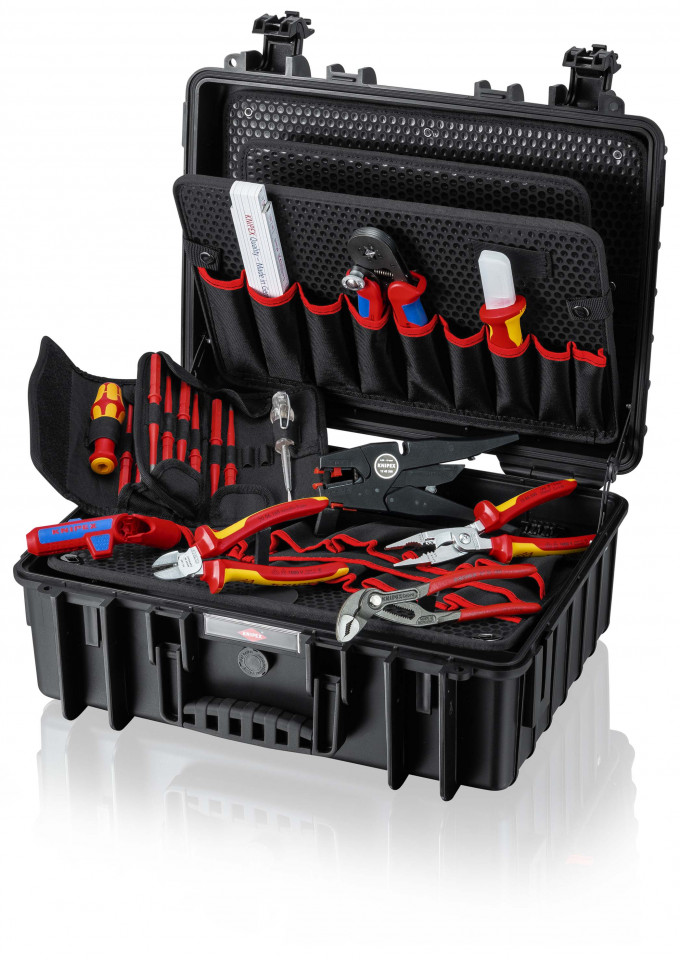 KNIPEX 00 21 35 Trusă de scule „Robust23” pentru lucrări electrice