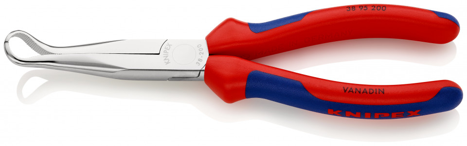 KNIPEX 38 95 200 Clește de mecanici cu manşoane multicomponent cromat 200 mm