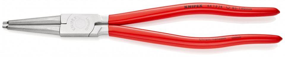 KNIPEX 44 13 J4 clește pentru inele de siguranță pentru inele interioare cu alezaje acoperite cu plastic cromat 320 mm