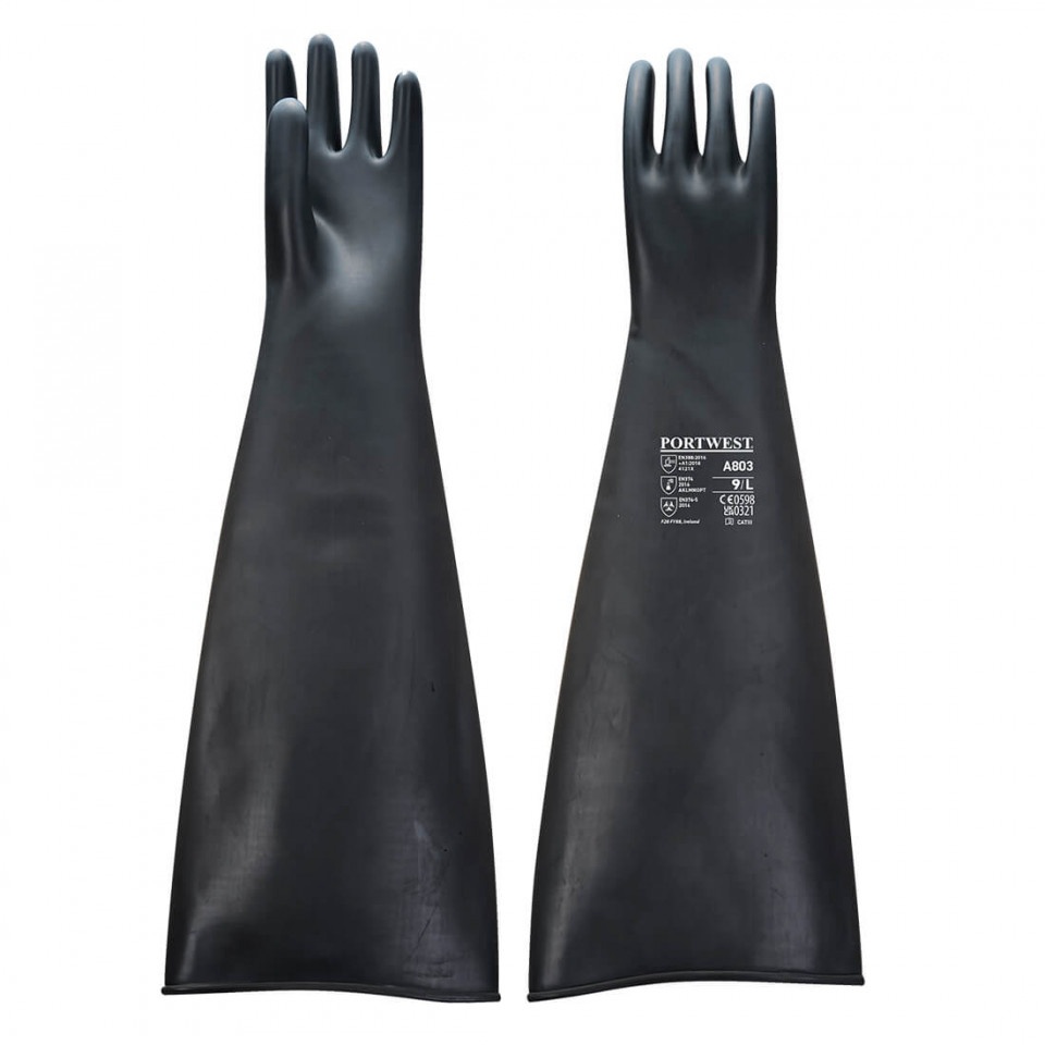 Manusi Latex Cauciuc Heavyweight 600mm A803