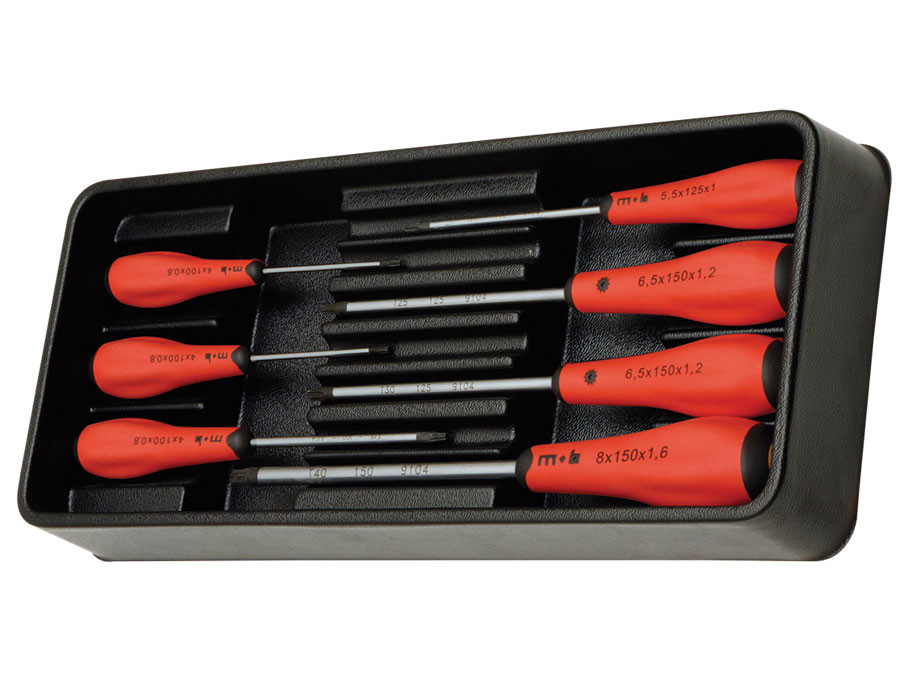 Modul MOB PVC cu 7 surubelnite Torx maner bimaterial - 7 scule