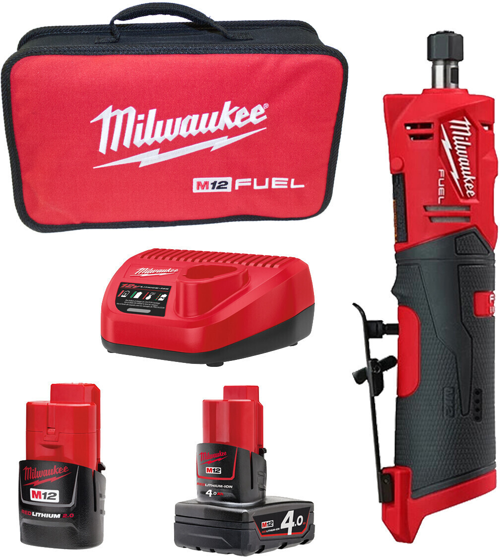 POLIZOR DREPT M12 FUEL™ M12FDGS-422B, livrat cu acumulatori, incarcator, valiza