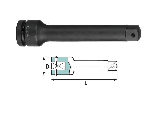 Prelungitor de impact 1.1/2" 1 1/2"