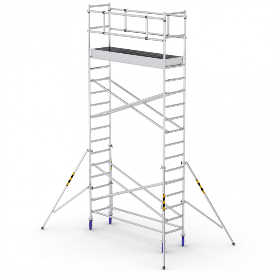 ProTUBE S6 Schela mobila profesionala din aluminiu H lucru 6,2m