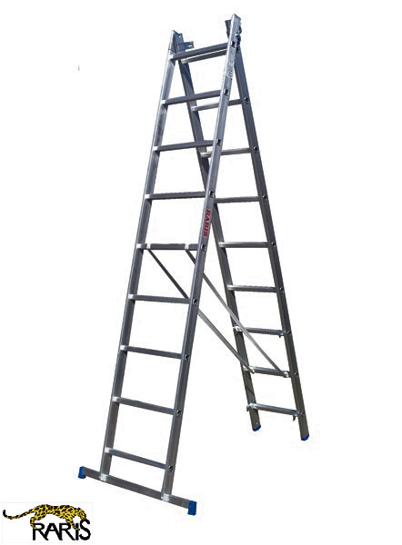 Scara aluminiu RARIS profesionala cu 2 tronsoane tip 2E