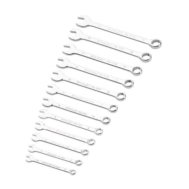 Set 12 chei combinate Stanley 8-19 mm