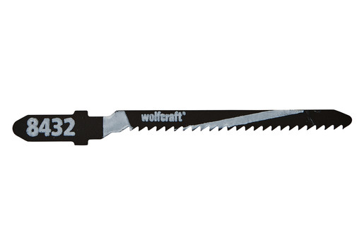 Set 2 panze pentru fierastrau pendular Wolfcraft 8432000, prindere in T, pentru lemn, adancime taiere 15 mm