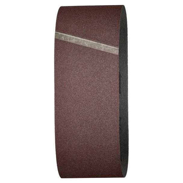 Set 3 benzi de slefuit Wolfcraft 3125000, pentru lemn si metale, Gr. A120, 100x690 mm